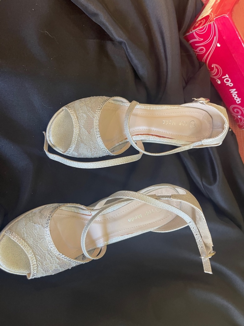 TOP Moda Silver Heels - Valley-1 - Picture 4 of 6